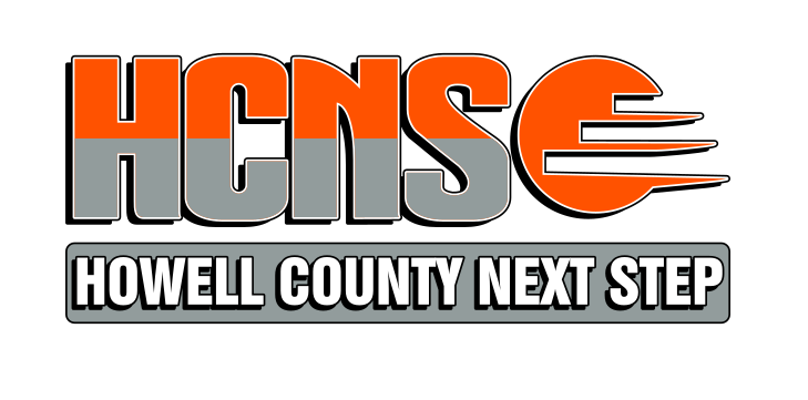 logo for howell county next step.