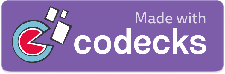 Made with Codecks Logo 