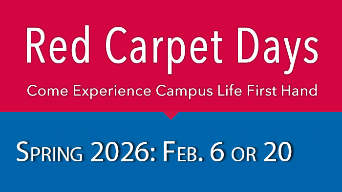 Red Carpet Days Spring 2026 Feb. 6 or 20