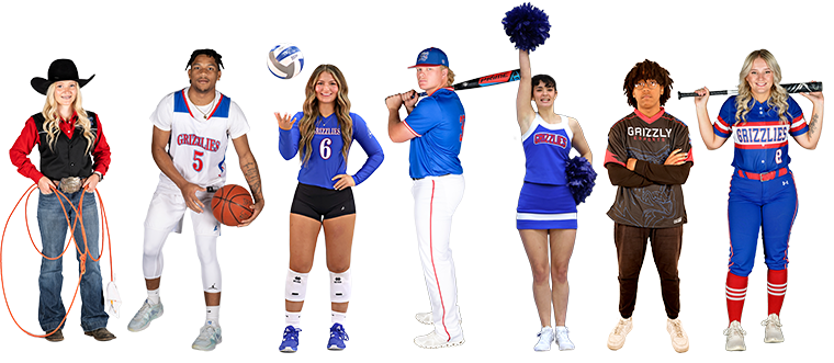 women and men athletes from 7 different sports