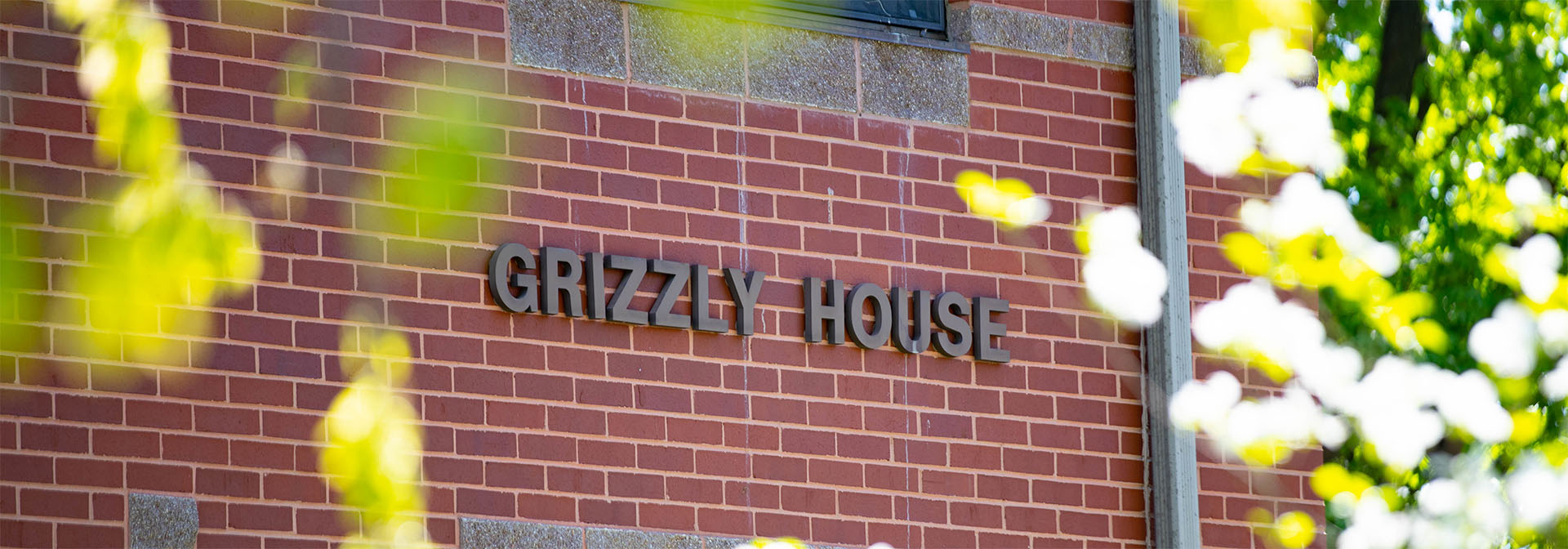 Grizzly House Sign on Building