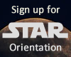 Sign up for STAR Orientation