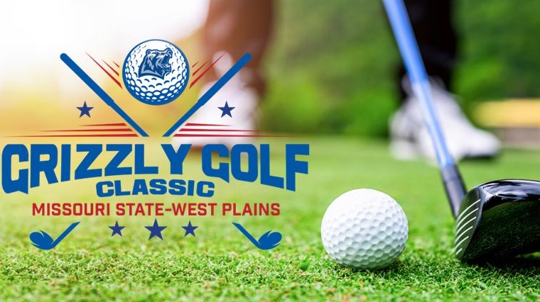 Grizzly Golf Classic logo with golf ball and golf club