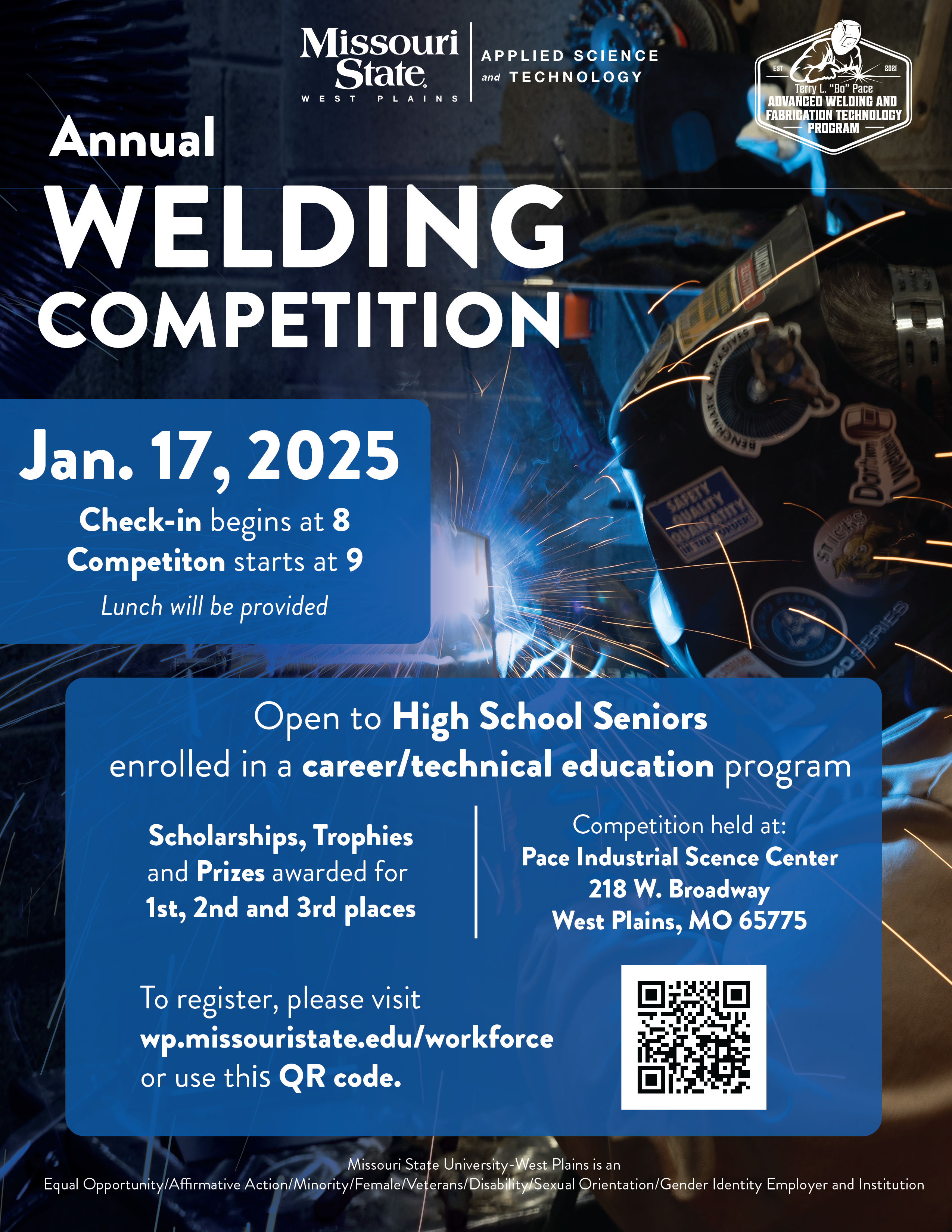 Welding Competition Flyer