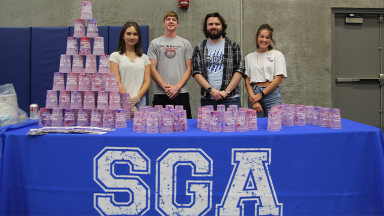 SGA at the Student Organizations Fair