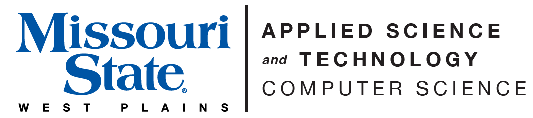 Applied Science & Technology - Computer Science and Missouri State-West Plains Wordmark