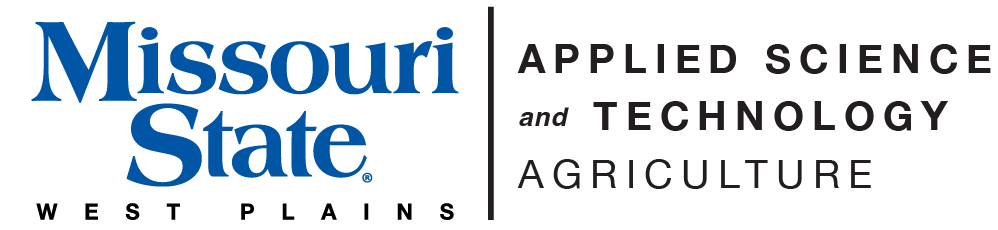 Applied Science & Technology - Agriculture and Missouri State-West Plains Wordmark
