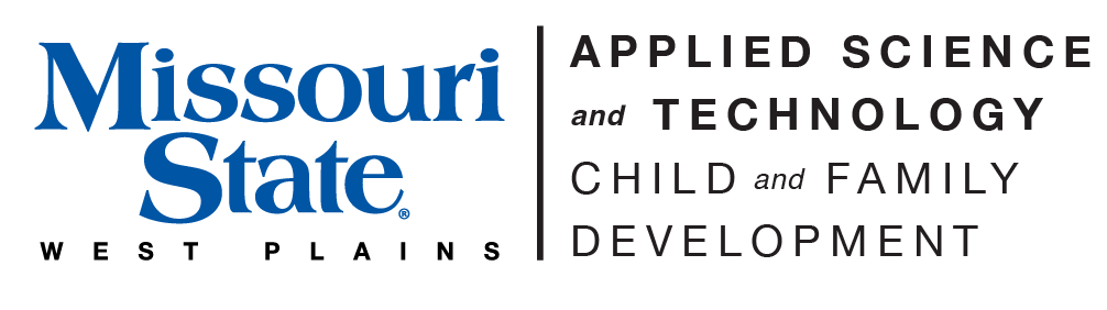 Applied Science & Technology - Child & Family Development and Missouri State-West Plains Wordmark