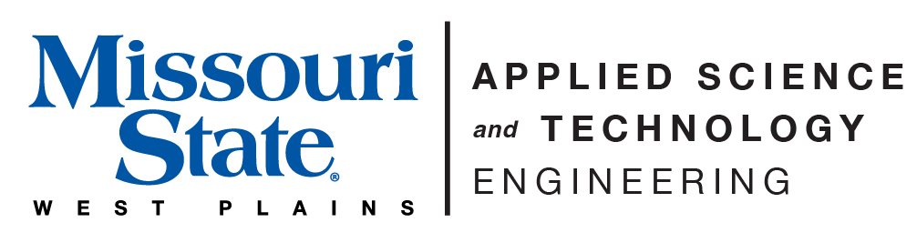 Applied Science & Technology - Engineering and Missouri State-West Plains Wordmark