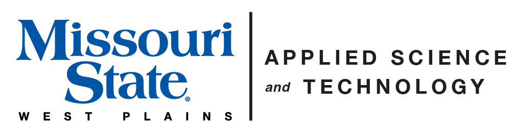 Applied Science & Technology and Missouri State-West Plains Wordmark