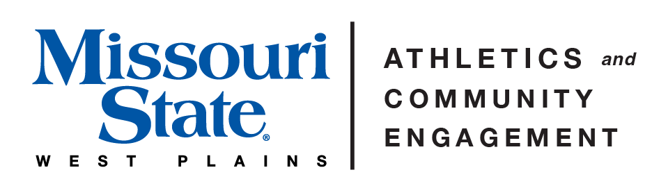 Athletics & Community Engagement and Missouri State-West Plains Wordmark