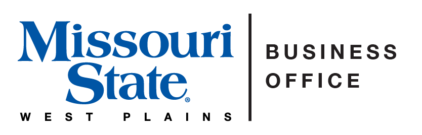Business Office and Missouri State-West Plains Wordmark