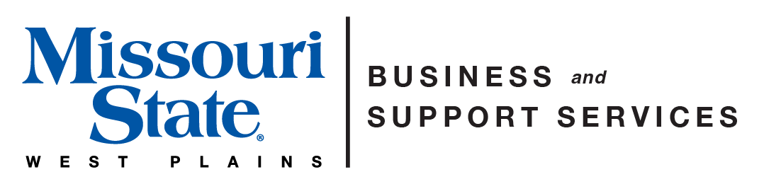 Business & Support Services and Missouri State-West Plains Wordmark