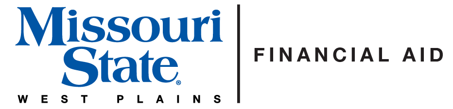 Financial Aid and Missouri State-West Plains Wordmark