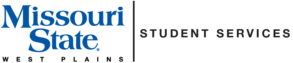 Student Services and Missouri State-West Plains Wordmark